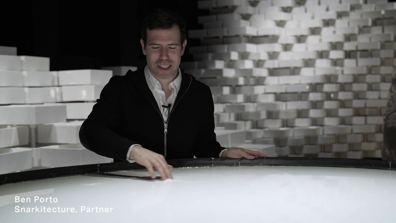 MATERIALMESSAGE Laufen x Snarkitecture  \u2014 LAUFEN \u2014 Milan, Italy \u2014 2019 | Bangert Projects