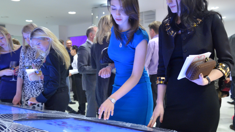 INTERACTIVE MEDIA TABLES \u2014 Various locations \u2014 2013 | Bangert Projects