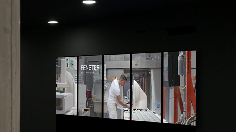 WINDOW TO THE PRODUCTION \u2014 Laufen Bathrooms, Switzerland \u2014 Laufen Bathrooms, Switzerland \u2014 2017 | Bangert Projects