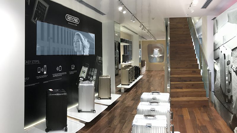 CURATED MEDIA, TOKYO RIMOWA SHOP \u2014 Hayashigo, Osaka \u2014 Tokyo \u2014 2017 | Bangert Projects