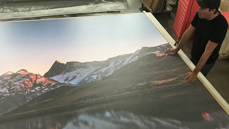 INSTA-WALL FOR VIRTUAL SELFIES \u2014 Jungfraubahn AG \u2014 Interlaken, Switzerland \u2014 2019 | Bangert Projects