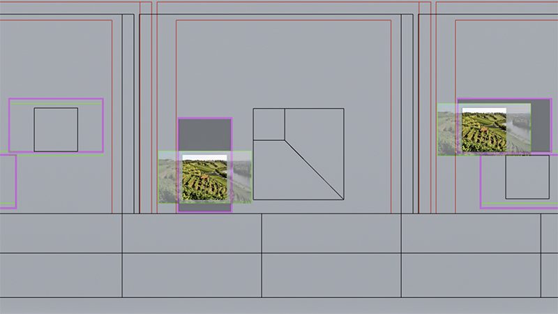 VINEYARD REGIONS OF THE COUNTRY \u2014 Landesvertretung Baden-Württemberg \u2014 Berlin, Germany \u2014 2020 | Bangert Projects