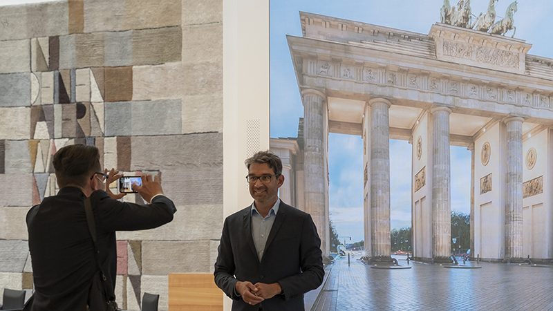 INTERACTION WITH LED \u2014 Jungfraubahnen AG, Landesvertretung Baden-Württemberg \u2014 Switzerland, Germany and Austria \u2014 2021 | Bangert Projects